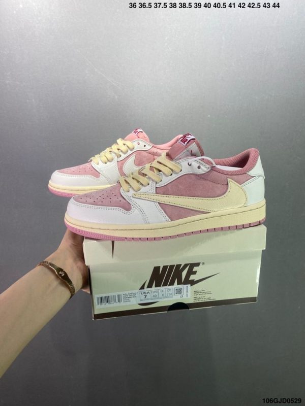 New Arrival AJ 1 Low OG Travis Scott Pink Shy AJ3266