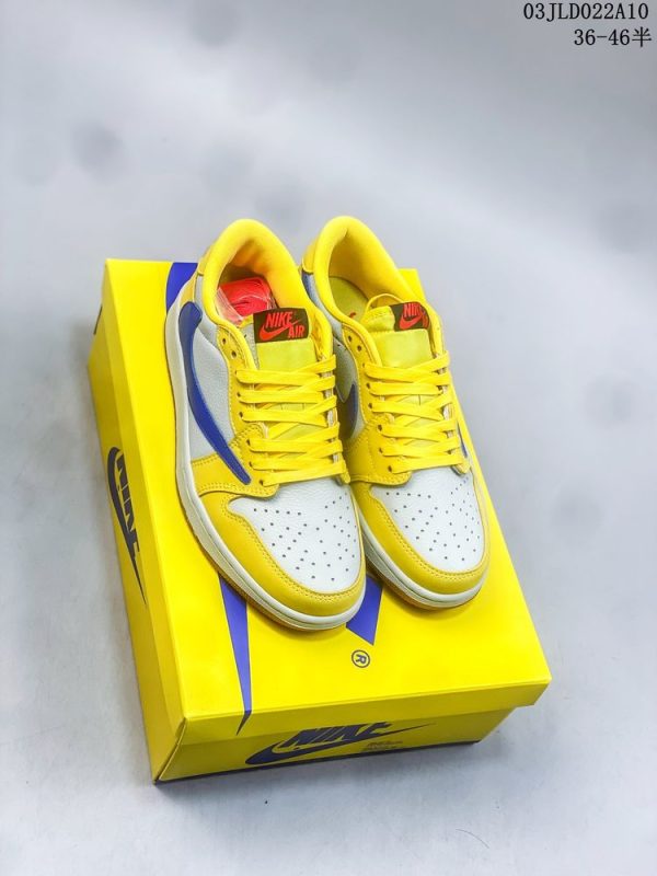 New Arrival  AJ 1 Low OG X Travis Scott ‘Canary’ AJ3267