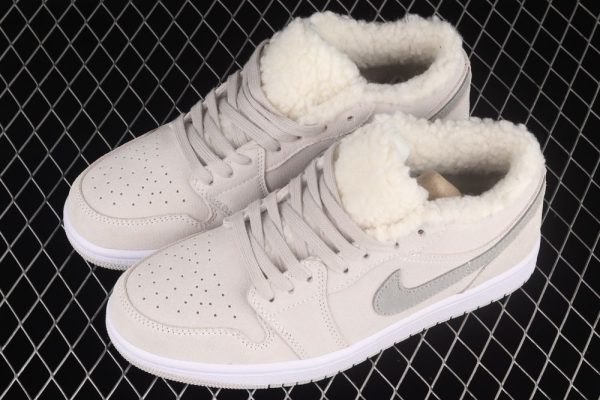 New Arrival AJ1 Low Sherpa Fleece DO0750-002