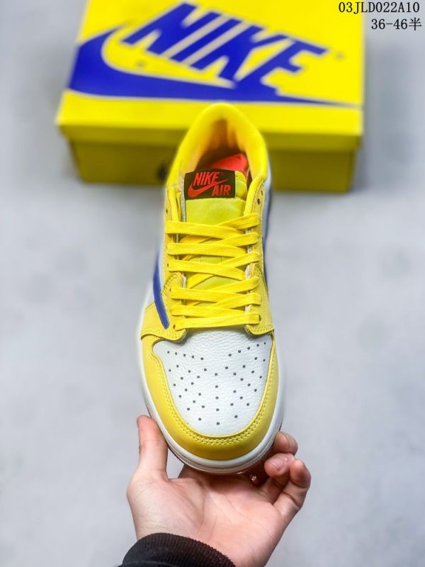 New Arrival  AJ 1 Low OG X Travis Scott ‘Canary’ AJ3267