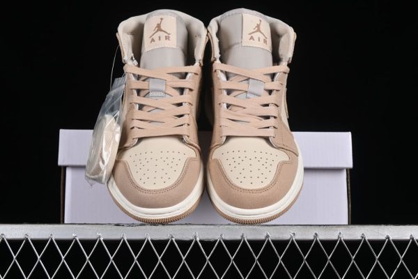 New Arrival AJ1 Mid Legend Brown Tan FJ3448-200