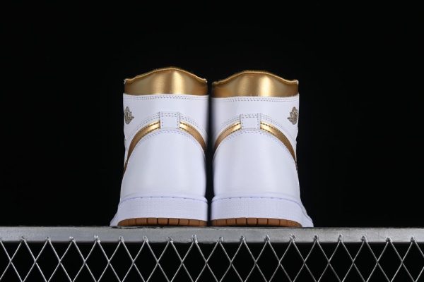 New Arrival AJ1 Retro High OG Metallic Gold FD2596-107