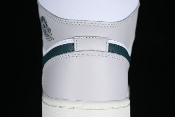 New Arrival AJ1 Mid SE White Oxidized Green FQ7720-103