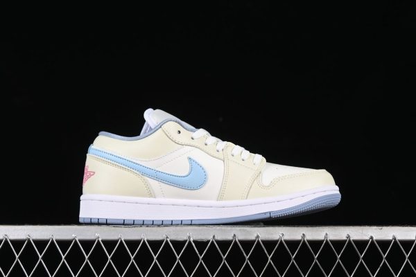 New Arrival AJ1 Low “Blue Whisper” DC0774-164