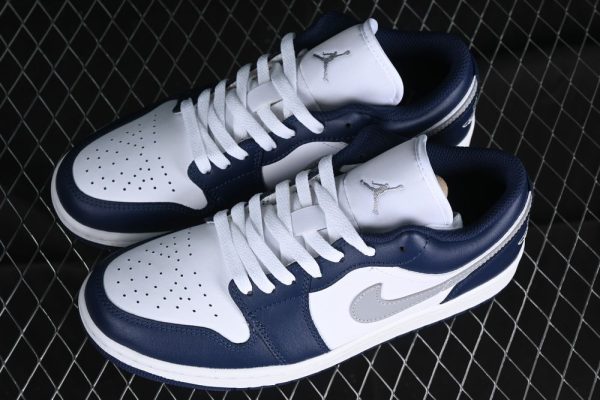 New Arrival AJ1 Low “Midnight Navy” 553558-141