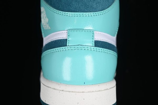 New Arrival AJ1 Mid Washed Teal Mint Foam DZ3745-300