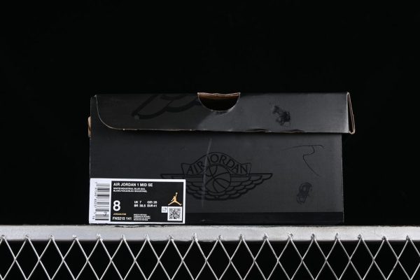 New Arrival AJ1 Mid SE Industrial Blue FN5215-141