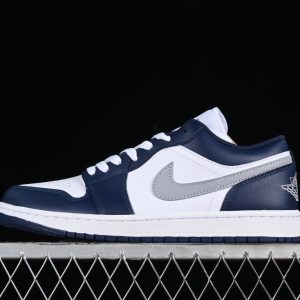 New Arrival AJ1 Low “Midnight Navy” 553558-141