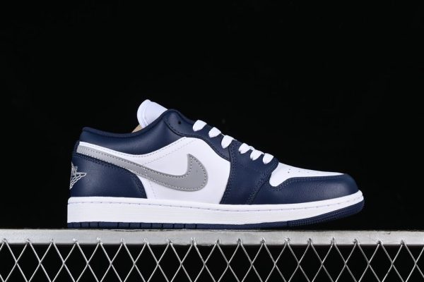 New Arrival AJ1 Low “Midnight Navy” 553558-141