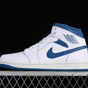 New Arrival AJ1 Mid SE Industrial Blue FN5215-141