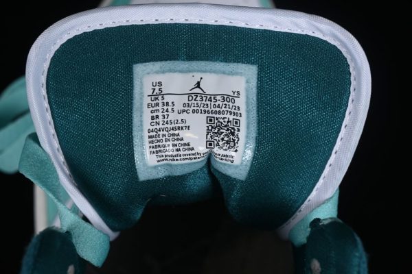 New Arrival AJ1 Mid Washed Teal Mint Foam DZ3745-300