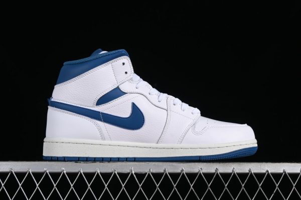 New Arrival AJ1 Mid SE Industrial Blue FN5215-141