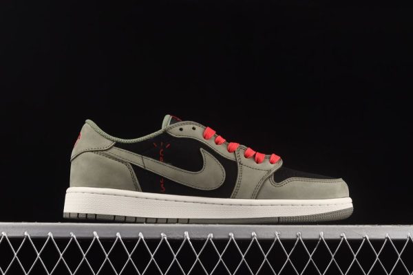 New Arrival Travis Scott x AJ1 Low CQ4277-008