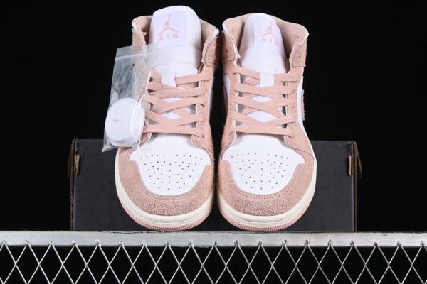 New Arrival AJ1 Mid Legend Pink FN7432-161