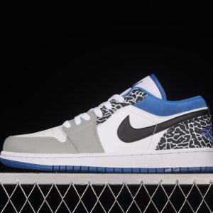 New Arrival AJ1 Low “True Blue” DM1199-140