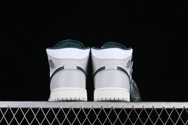 New Arrival AJ1 Mid SE White Oxidized Green FQ7720-103