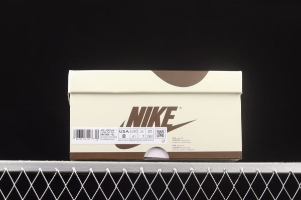 New Arrival Travis Scott x AJ1 Low OG “Reverse Mocha” DM7866-162