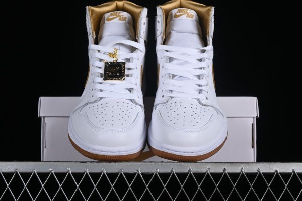 New Arrival AJ1 Retro High OG Metallic Gold FD2596-107