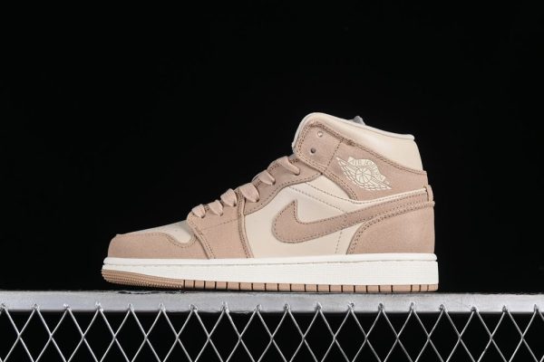 New Arrival AJ1 Mid Legend Brown Tan FJ3448-200