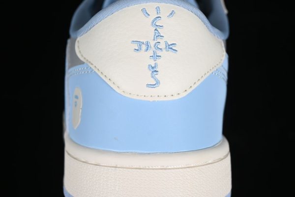 New Arrival AJ1 Low x Travis Scott x Fragment Design OG SP “Blue Dark Grey” BB6588-104