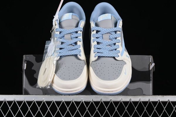 New Arrival AJ1 Low x Travis Scott x Fragment Design OG SP “Blue Dark Grey” BB6588-104