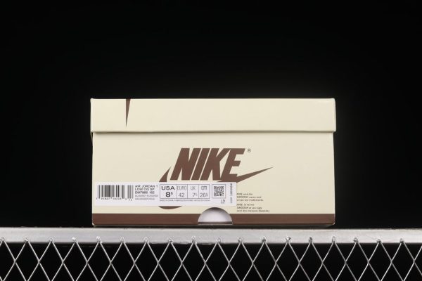 New Arrival Travis Scott x AJ1 Low OG “Reverse Mocha” DM7866-162