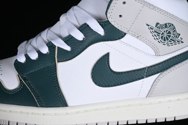 New Arrival AJ1 Mid SE White Oxidized Green FQ7720-103