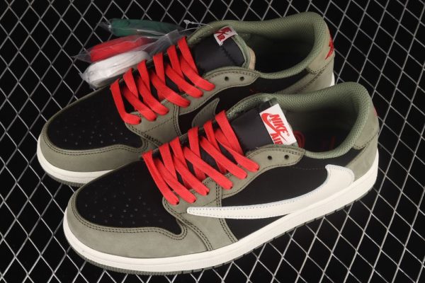 New Arrival Travis Scott x AJ1 Low CQ4277-008