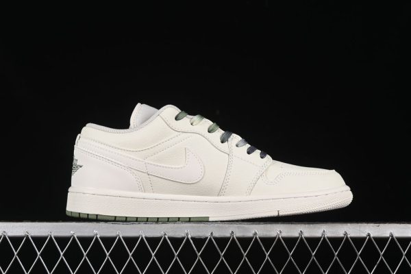 New Arrival AJ1 Low Beige Green DC2024-029