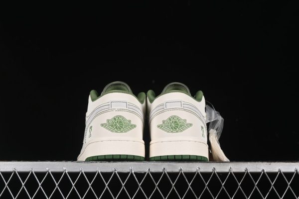 New Arrival AJ1 Low Off-White Green Lines CF3688-021