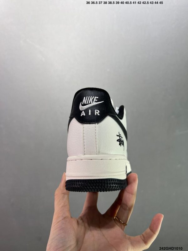 New Arrival AF 1 White Black AJ3272