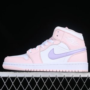 New Arrival AJ1 Mid GS Pink Wash FD8780-601