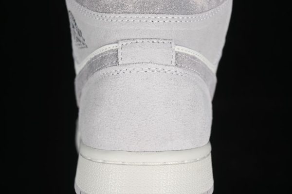 New Arrival AJ1 Mid Neutre Grey Sail FQ7720-002