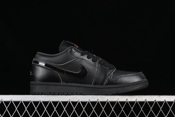 New Arrival AJ 1 Low SE Black Vapor HM3690-001