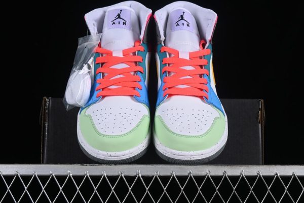 New Arrival AJ1 Mid SE GS Multi-Color FN1190-100