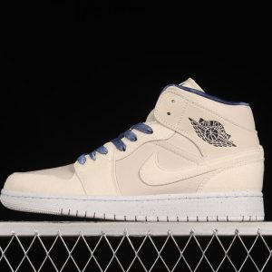 New Arrival AJ1 Mid SE Sanddrift DM9126-104