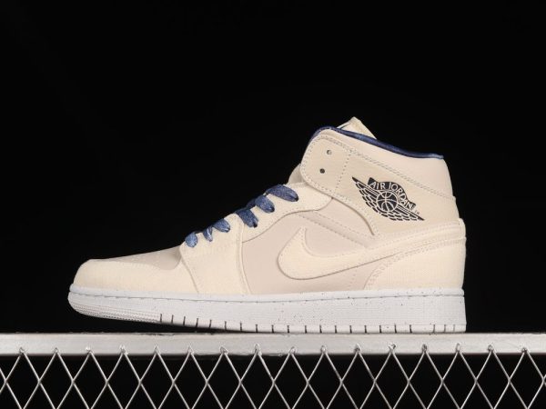 New Arrival AJ1 Mid SE Sanddrift DM9126-104