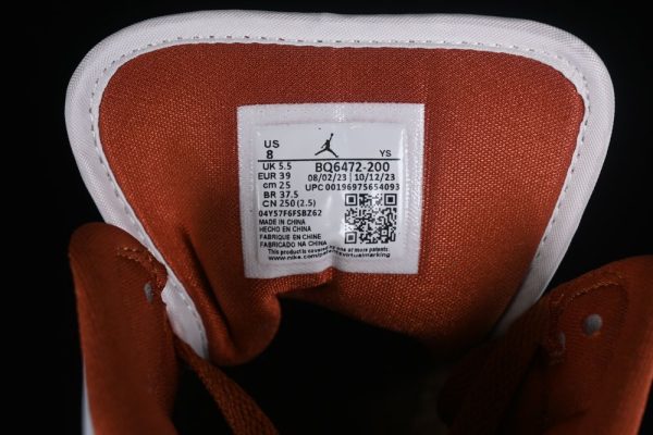 New Arrival AJ1 Mid Dusty Peach Night Maroon BQ6472-200