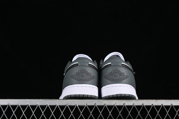 New Arrival AJ 1 Low White Iron Grey 553560-152