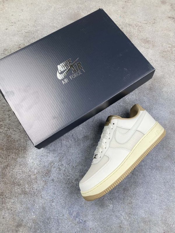 New Arrival Nike Air Force 1 ’07 LV8 ‘Summit White Khaki AJ3283