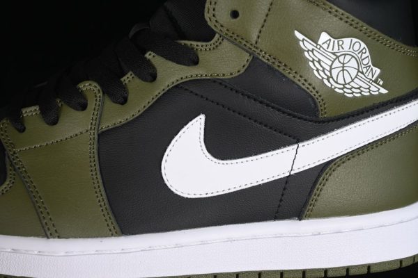 New Arrival AJ1 Mid Army Green DQ8426-092