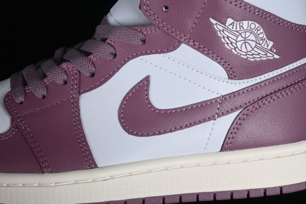 New Arrival AJ1 Mid Purple Trainers BQ6472-050