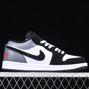 New Arrival AJ1 Low Gray White Black HF3148-106