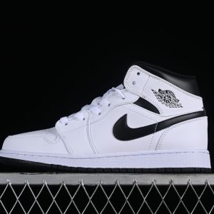 New Arrival AJ1 Mid Reverse Panda DQ8423-132