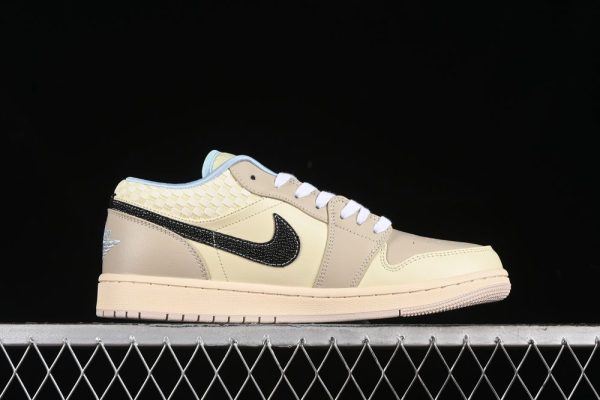 New Arrival AJ1 Low SE Sanddrift Glacier HQ3440-101