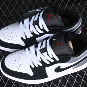 New Arrival AJ1 Low Gray White Black HF3148-106