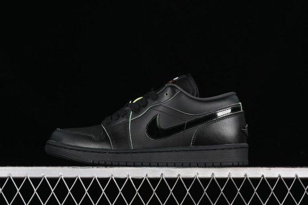 New Arrival AJ 1 Low SE Black Vapor HM3690-001