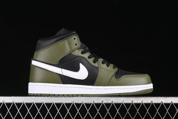 New Arrival AJ1 Mid Army Green DQ8426-092