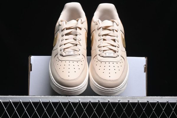 New Arrival Nike AF1 Essential Sanddrift Gold DQ7569-102