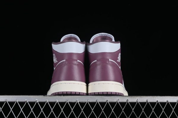 New Arrival AJ1 Mid Purple Trainers BQ6472-050